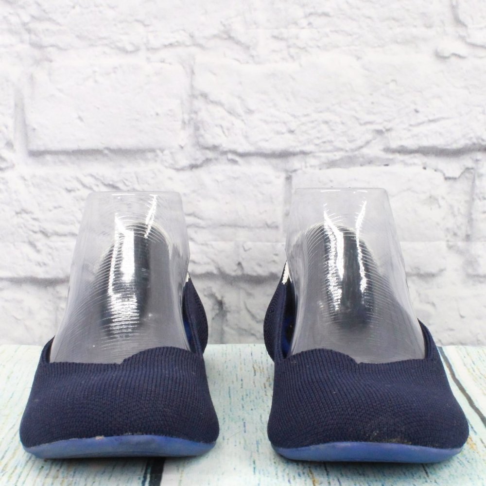 Rothy's Blue Nylon Slip On Casual Flat Loafer Shoes Size 9.5 Wide - Picture 4 of 9